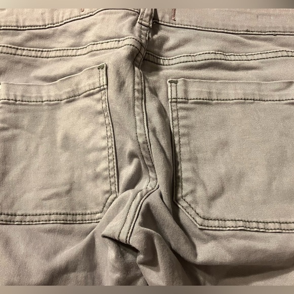 ANTHROPOLOGIE HEI HEI GREY STRETCH COTTON SLIM FIT UTILITY CARGO PANTS SZ 26 - Picture 7 of 9